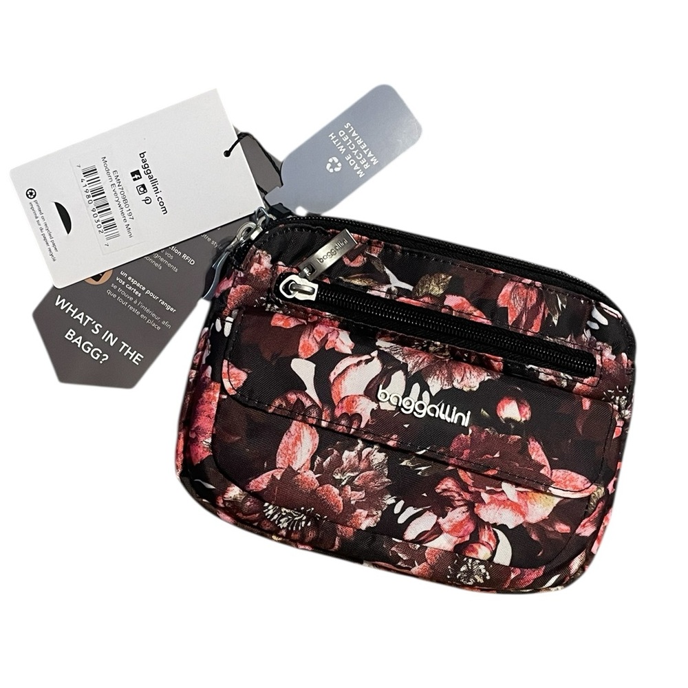 Baggallini Modern Everywhere‎ Mini Bag, Floral, NWT
